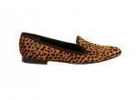 Ballerinas tipo slippers de piel animal print de Nine West